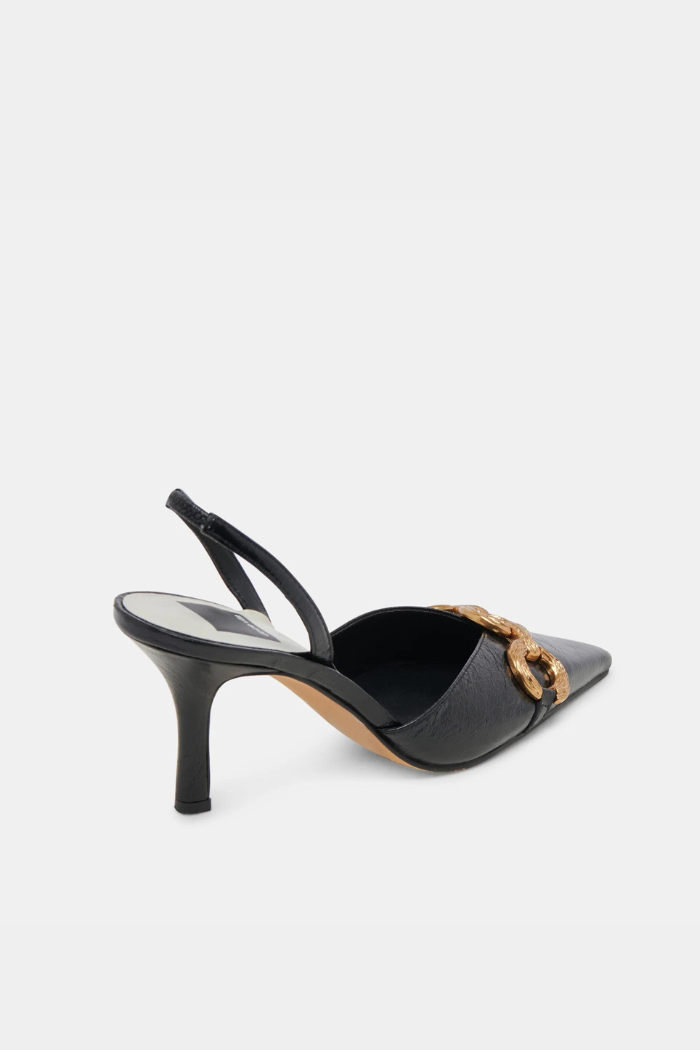 Haylee Heels - Midnight Crinkle Patent