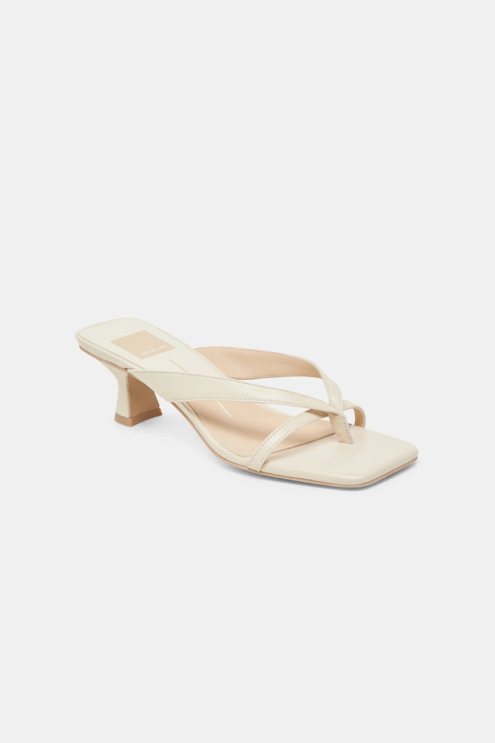 Brevel Heels - Bone Leather
