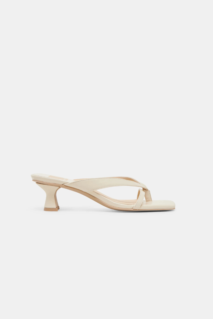 Brevel Heels - Bone Leather