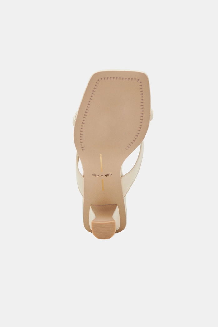 Brevel Heels - Bone Leather