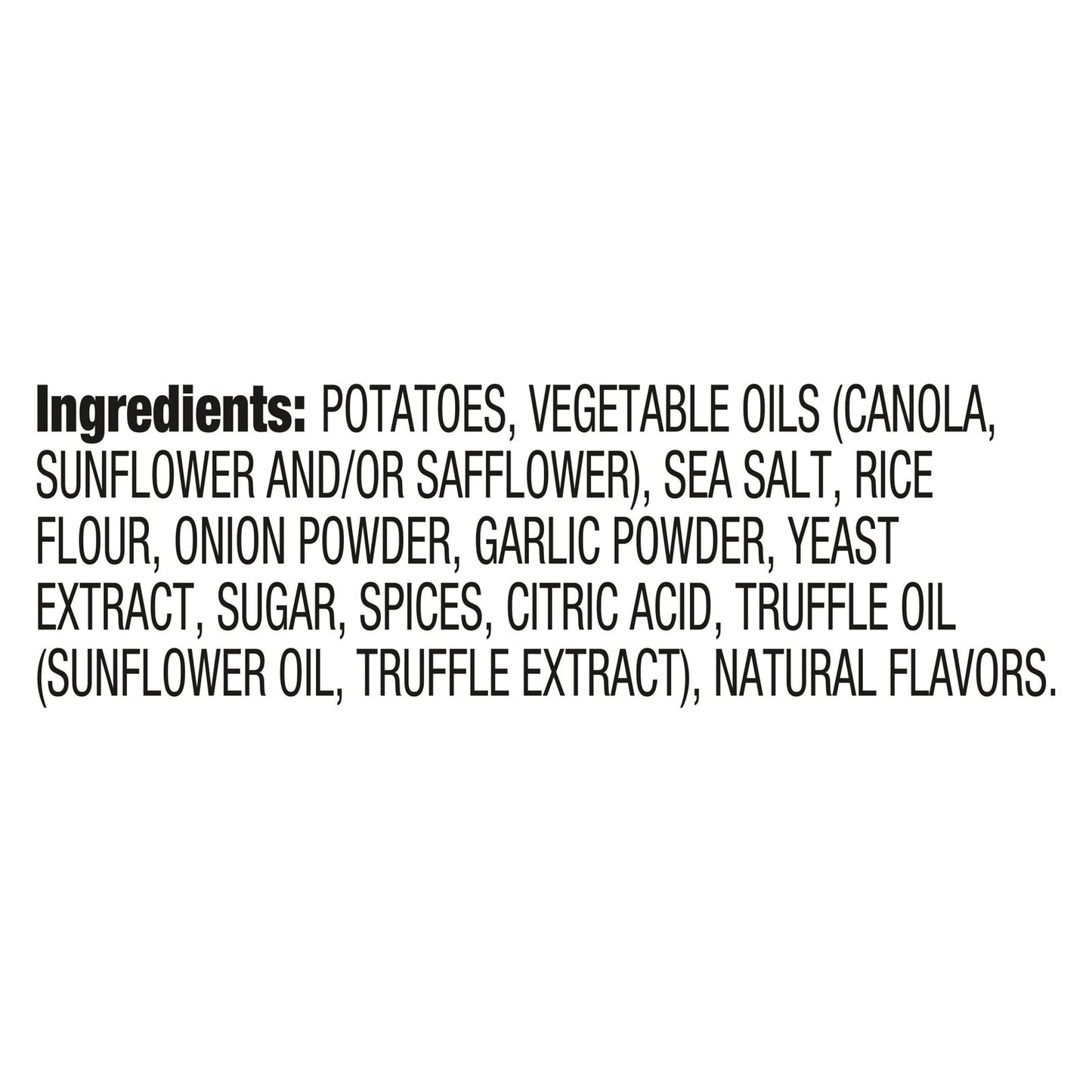Kettle Brand Krinkle Truff Sea Salt Chips - 5 Oz