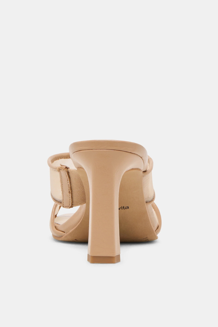 Gitel Heels - Light Tan Mesh