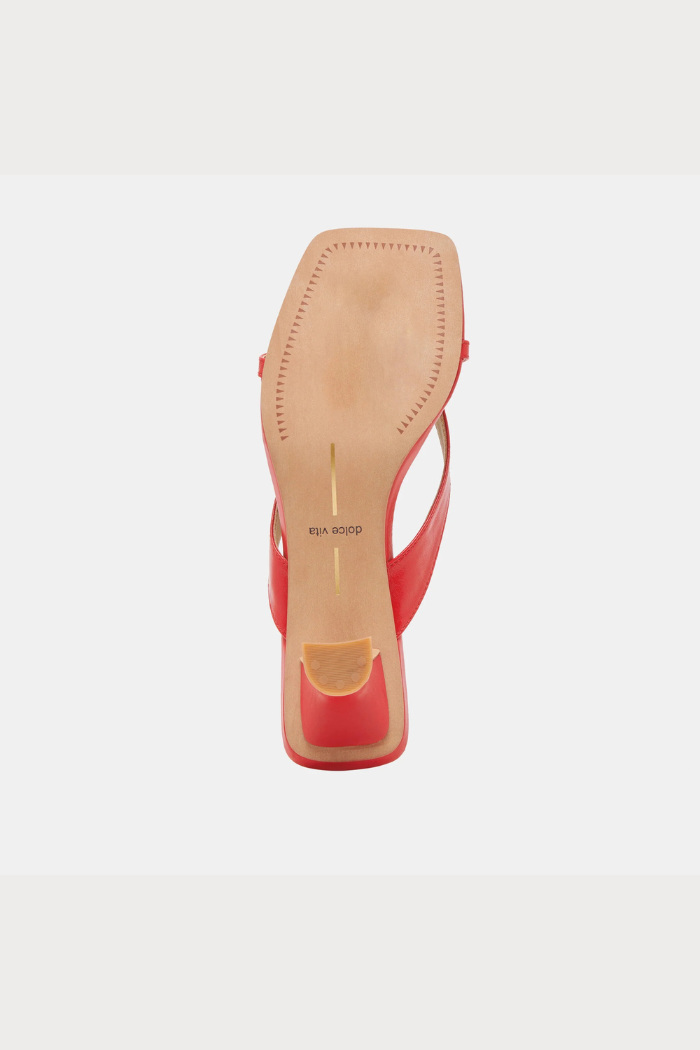 Brevel Heels- Chili Leather