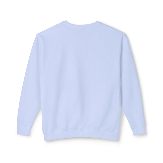 SW-106BLU-24 Unisex Lightweight Crewneck Hydrangea Color Sweatshirt