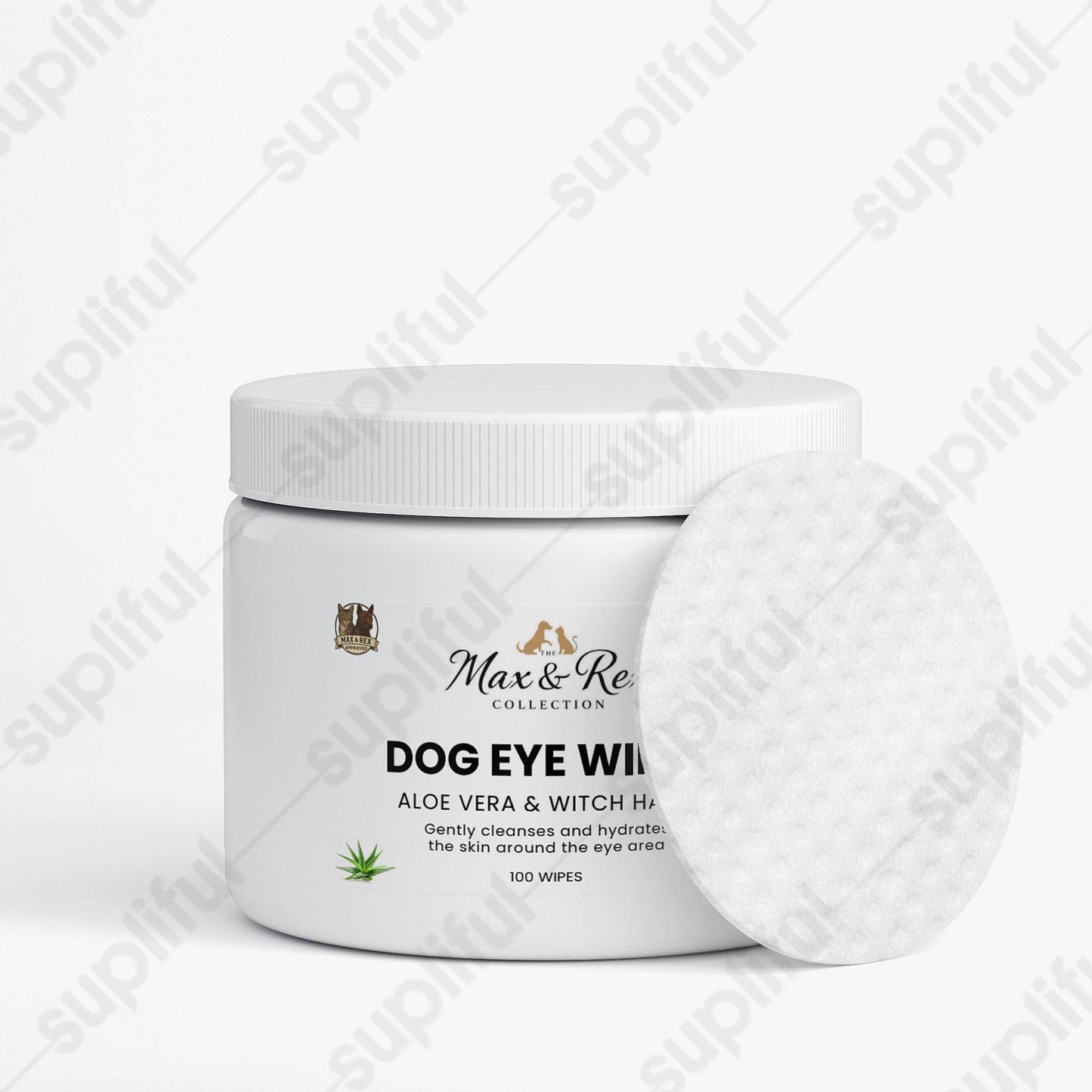 The Max & Rex Collection Dog Eye Wipes