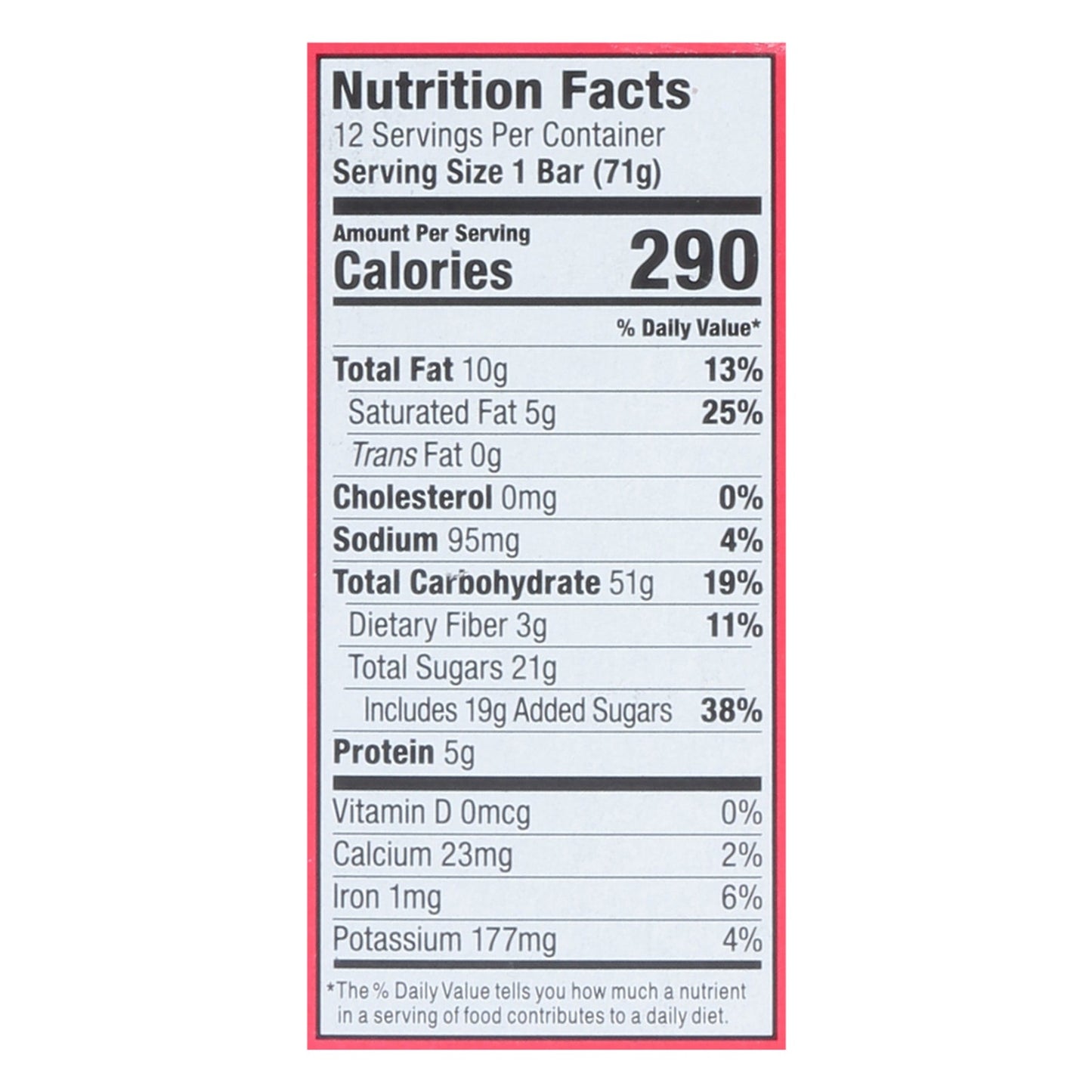 Bobo's Oat Bar, Stuffed Peanut Butter & Berry, 2.5 oz, Case of 12