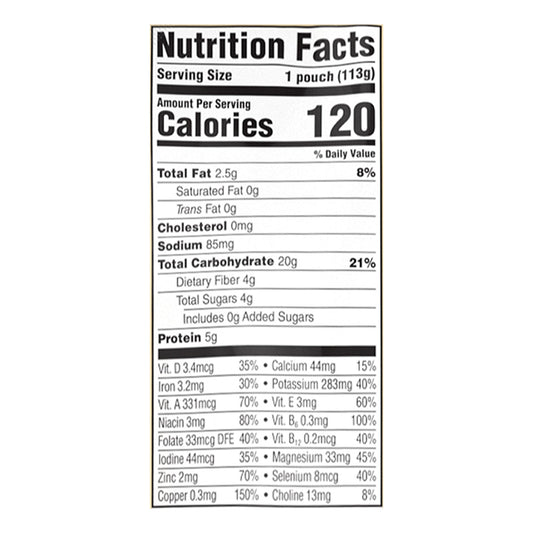 Cerebelly Organic Sweet Potato Puree - Pack of 6 (4 Oz Each)