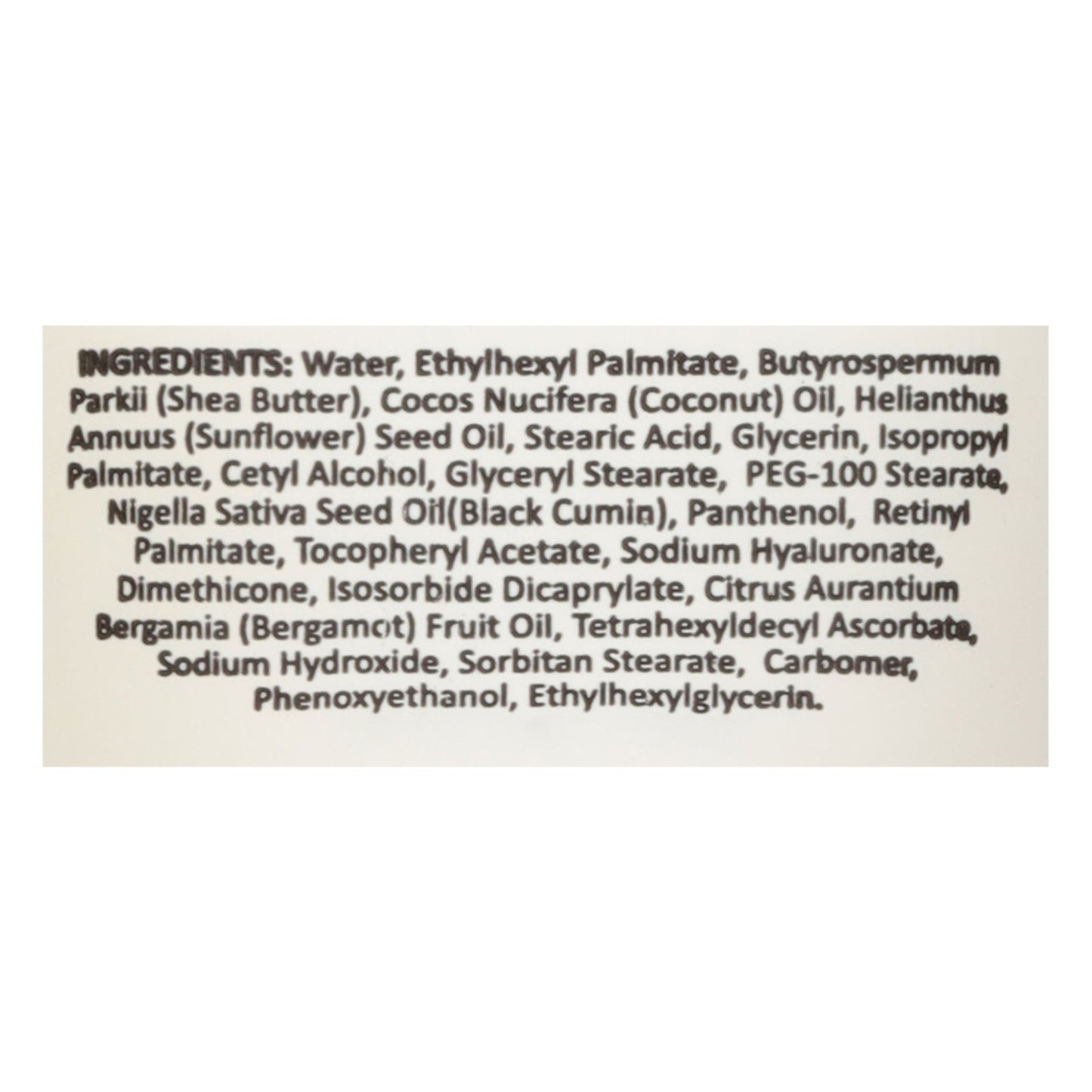 Nourish Beaute Travel Size Black Seed Miracle Repair Cream 1 Oz