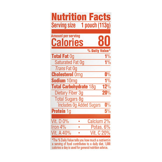 Happy Tot Pudding Banana Sweet Potato Oatmeal - Case of 16 (4 Oz Packets)