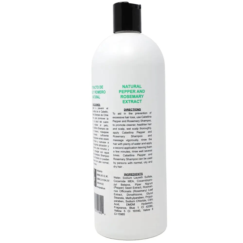 Cabellina Shampoo Chile 32 oz