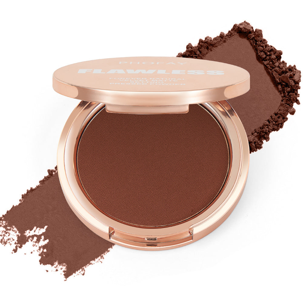 Phofay Matte Setting Pressed Powder