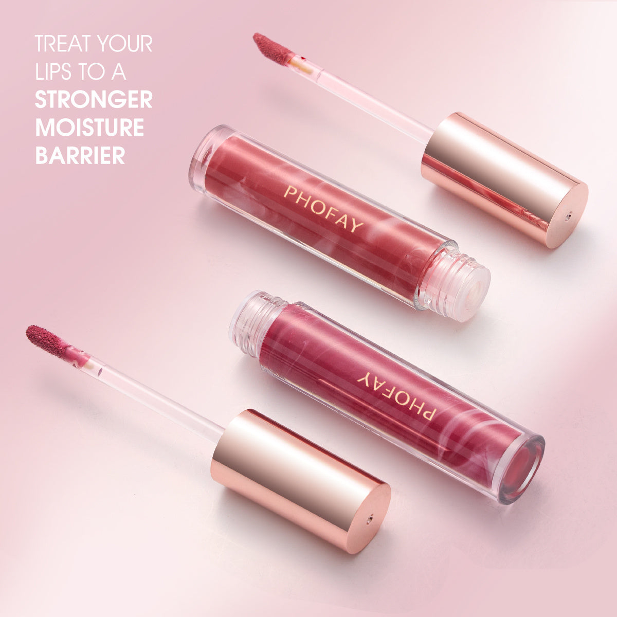 Phofay Rose Blooming Hydrating Lip Gloss