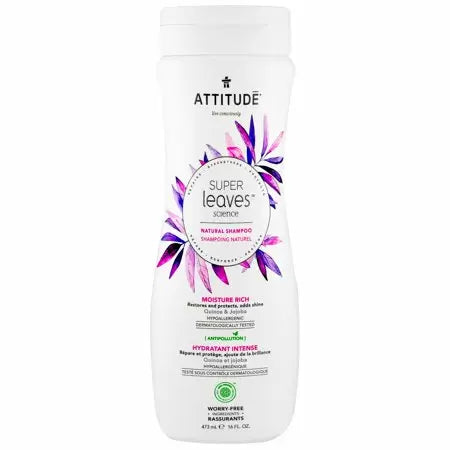 Attitude Moisture-Rich Shampoo for Dry and Damaged Hair (16 Oz)