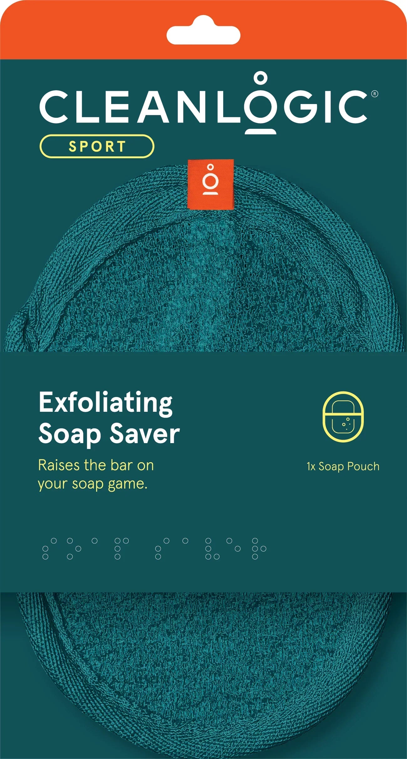 Cleanlogic Exfoliating Soap Saver for Men