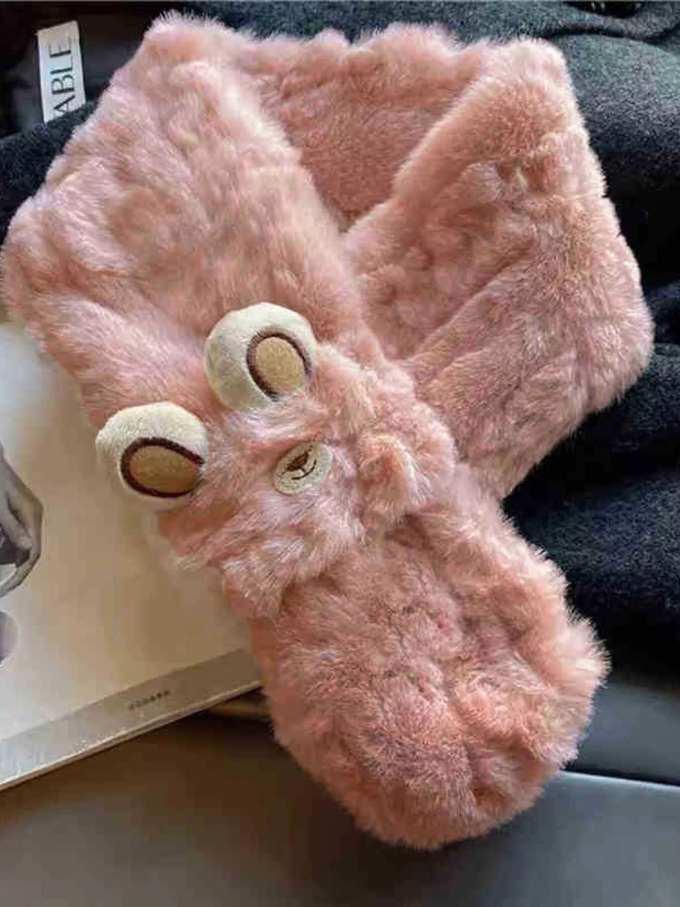 Animal Plush Scarf