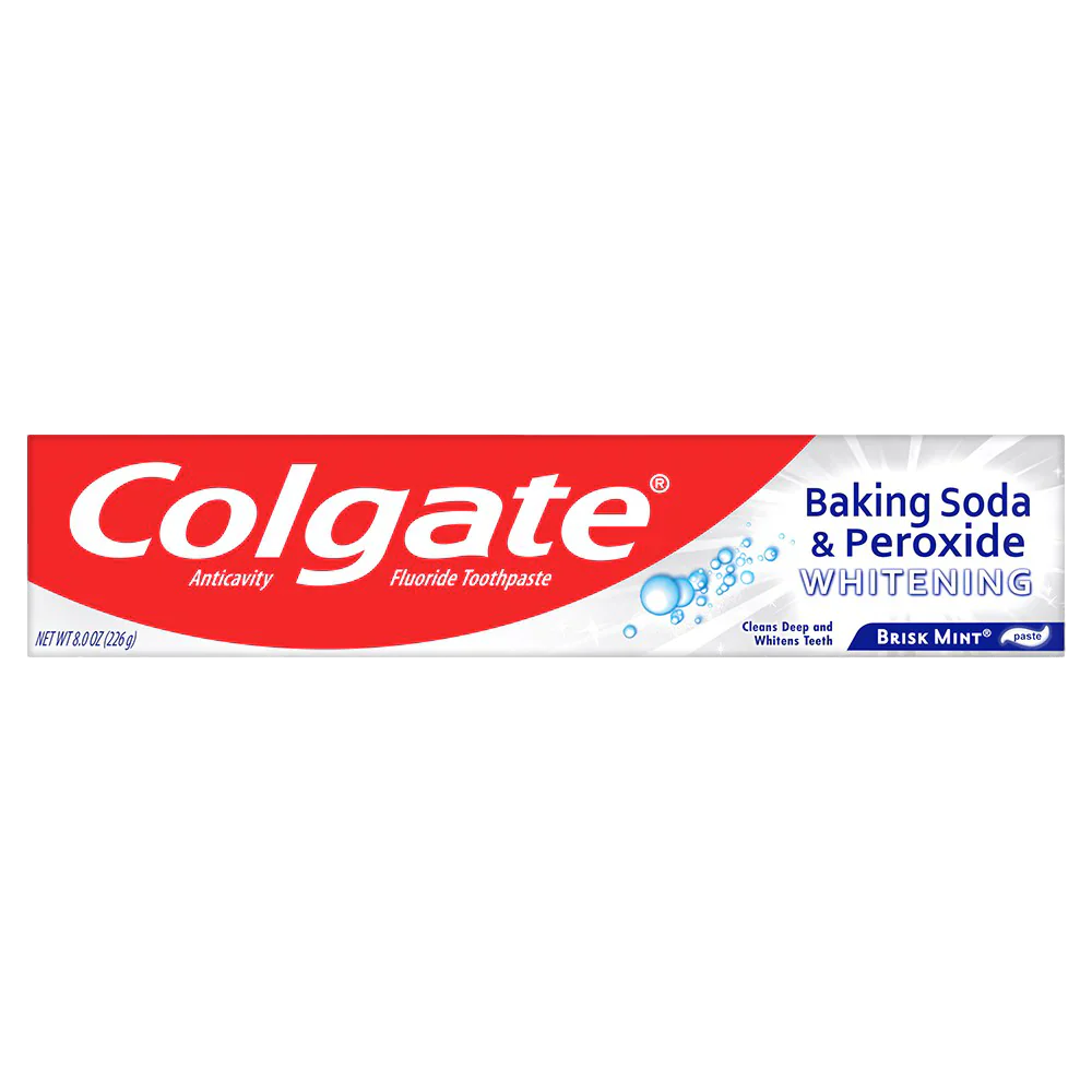 Colgate Baking Soda & Peroxide Whitening Toothpste Mint 8 oz
