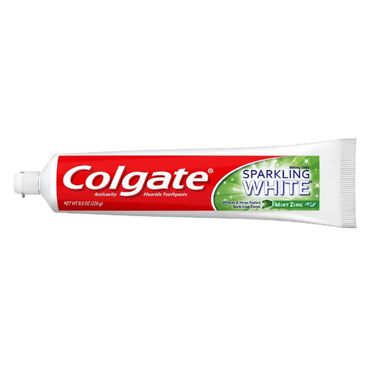 Colgate Sparkling White Whitening Toothpaste Mint Zing 8 oz