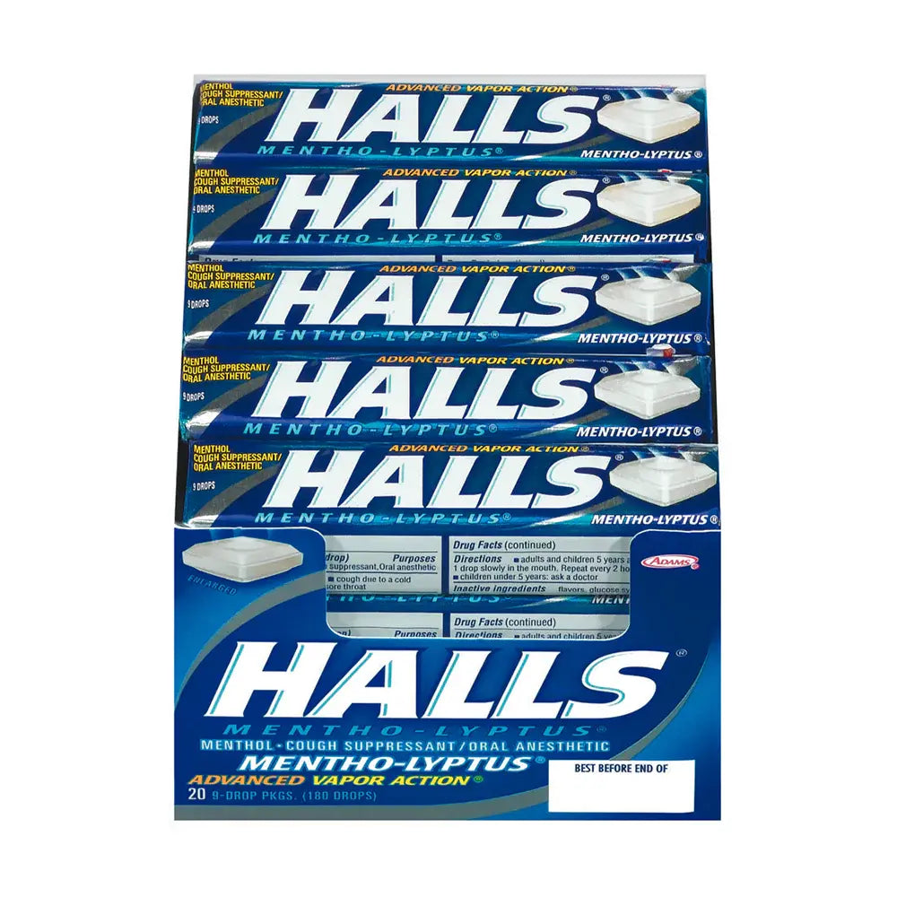 Halls Mentho Lyptus Sticks 9 ct