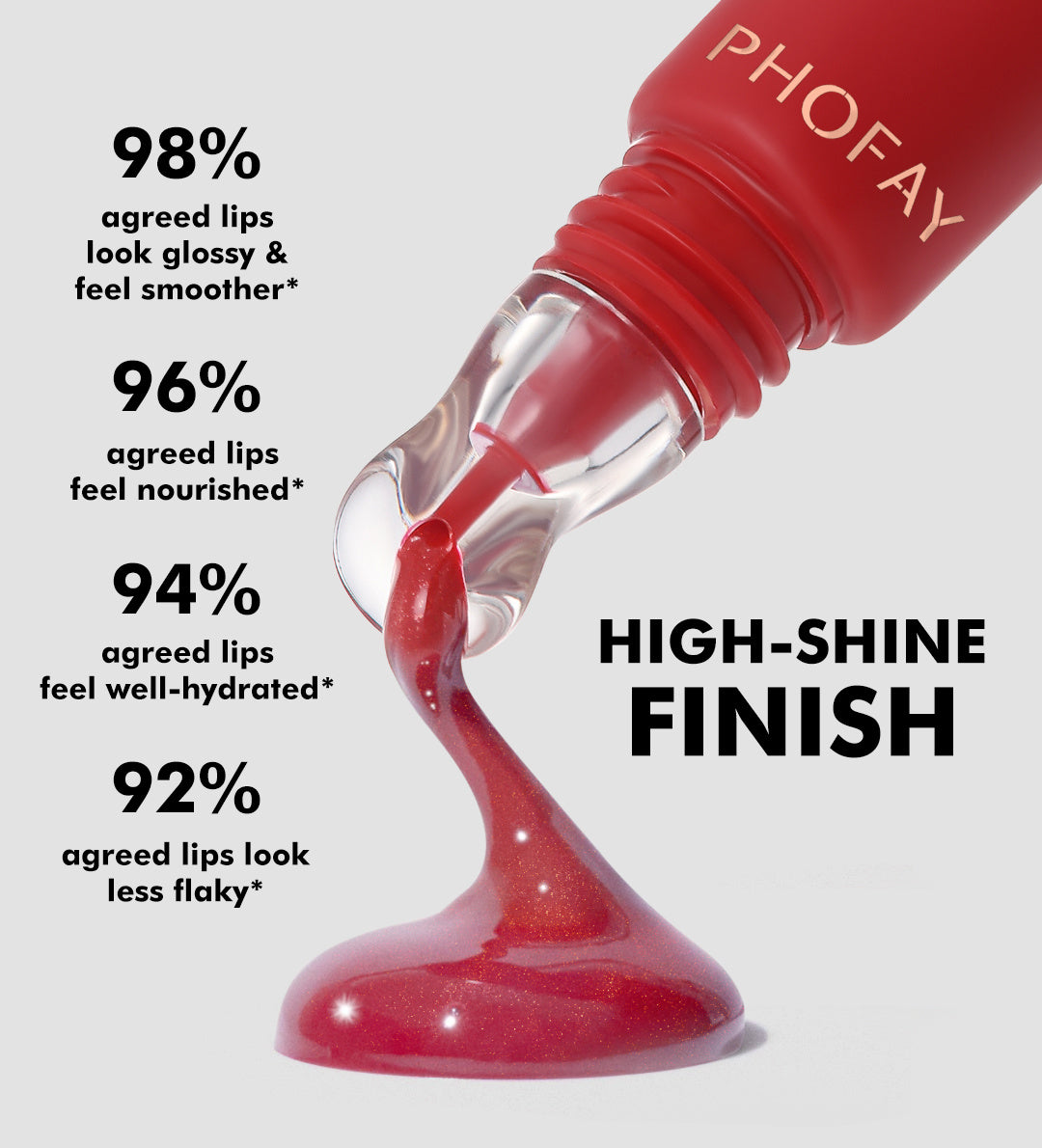 Phofay peptide lip tint