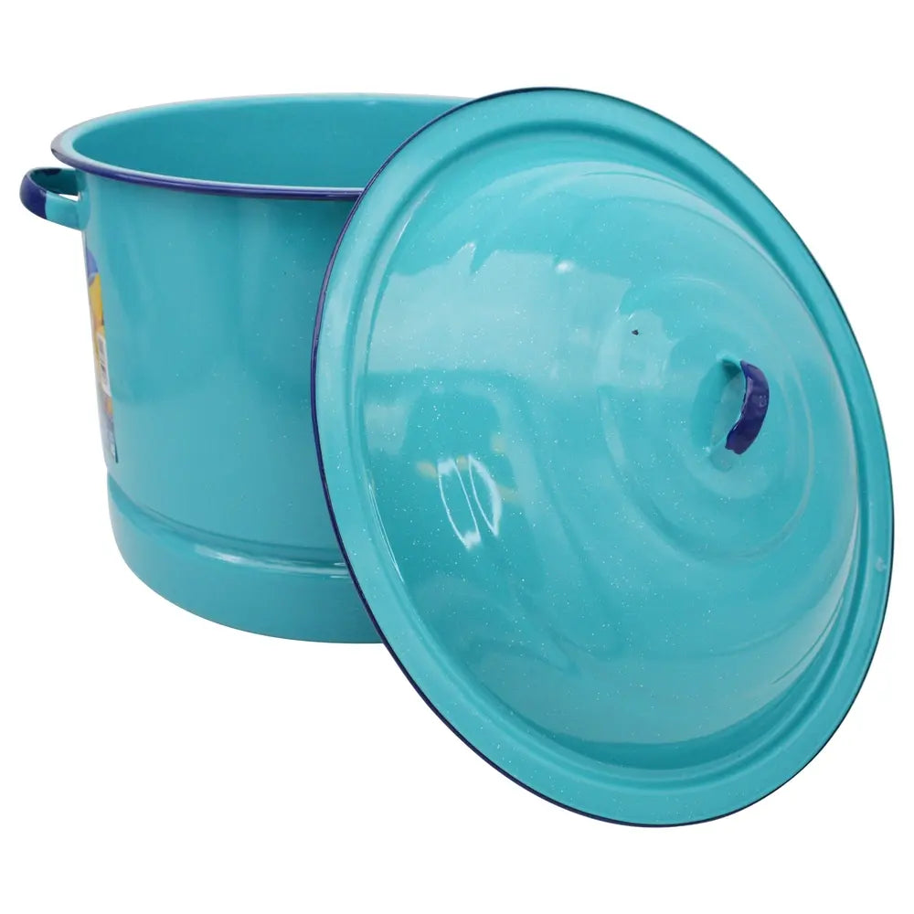 Cinsa Steamer Pot Turquoise 34 qrt