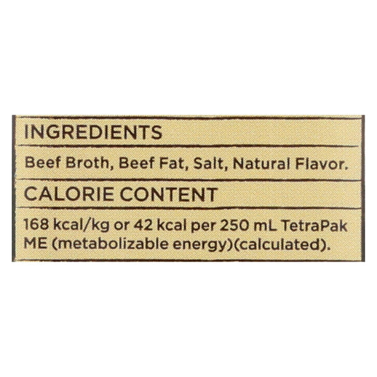 Castor & Pollux Organic Green Beef Bone Broth, 8.4 fl oz - Case of 24