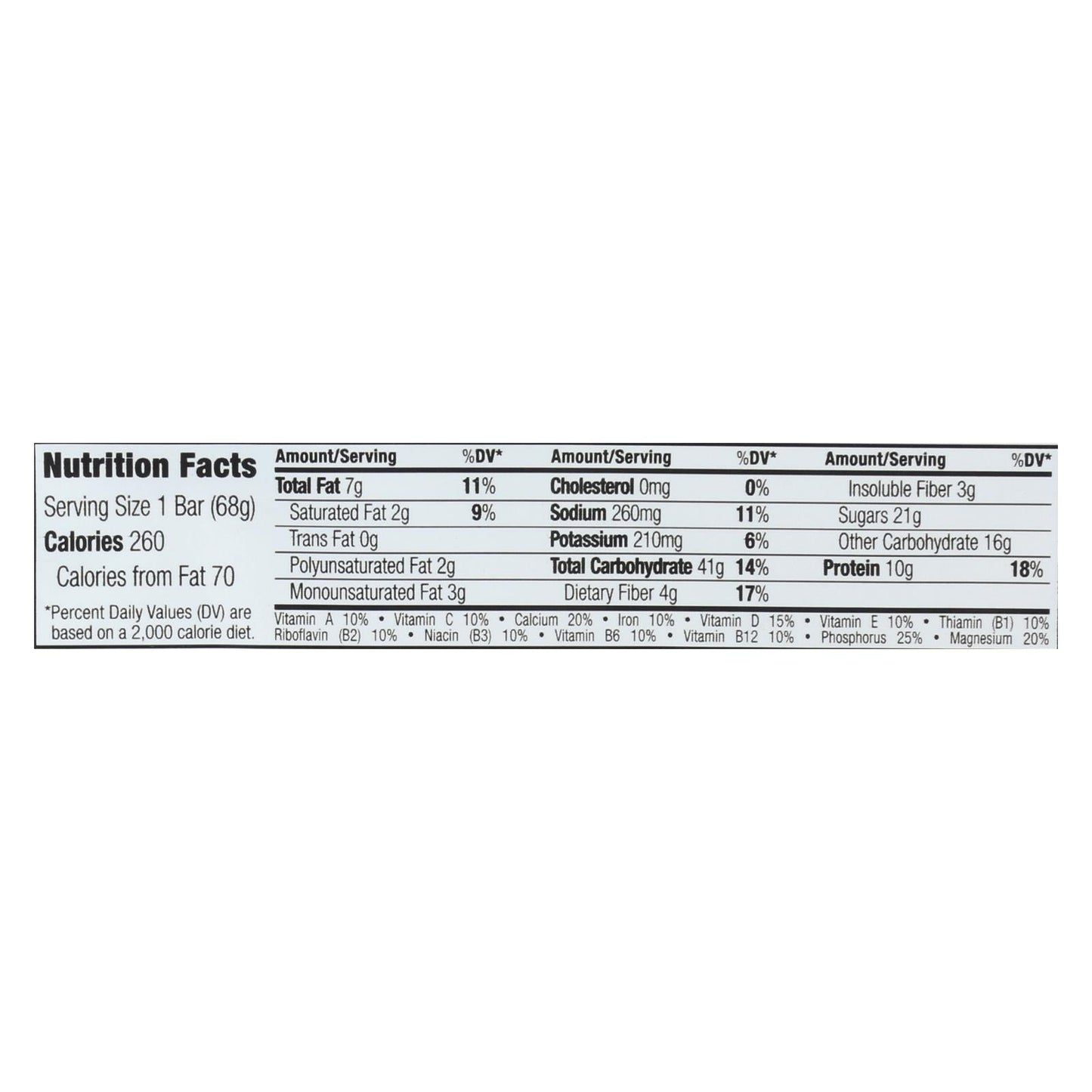 Clif Bar - Peanut Butter Banana with Dark Chocolate - 12 Pack - 2.4 oz