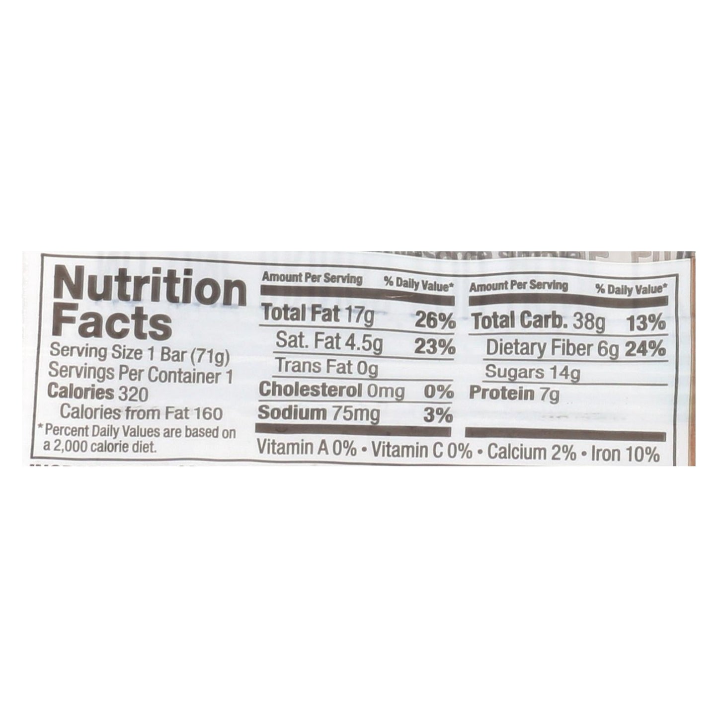 Bobo's Oat Bars - Peanut Butter Filled Chocolate Chip - 2.5 Oz, Case of 12