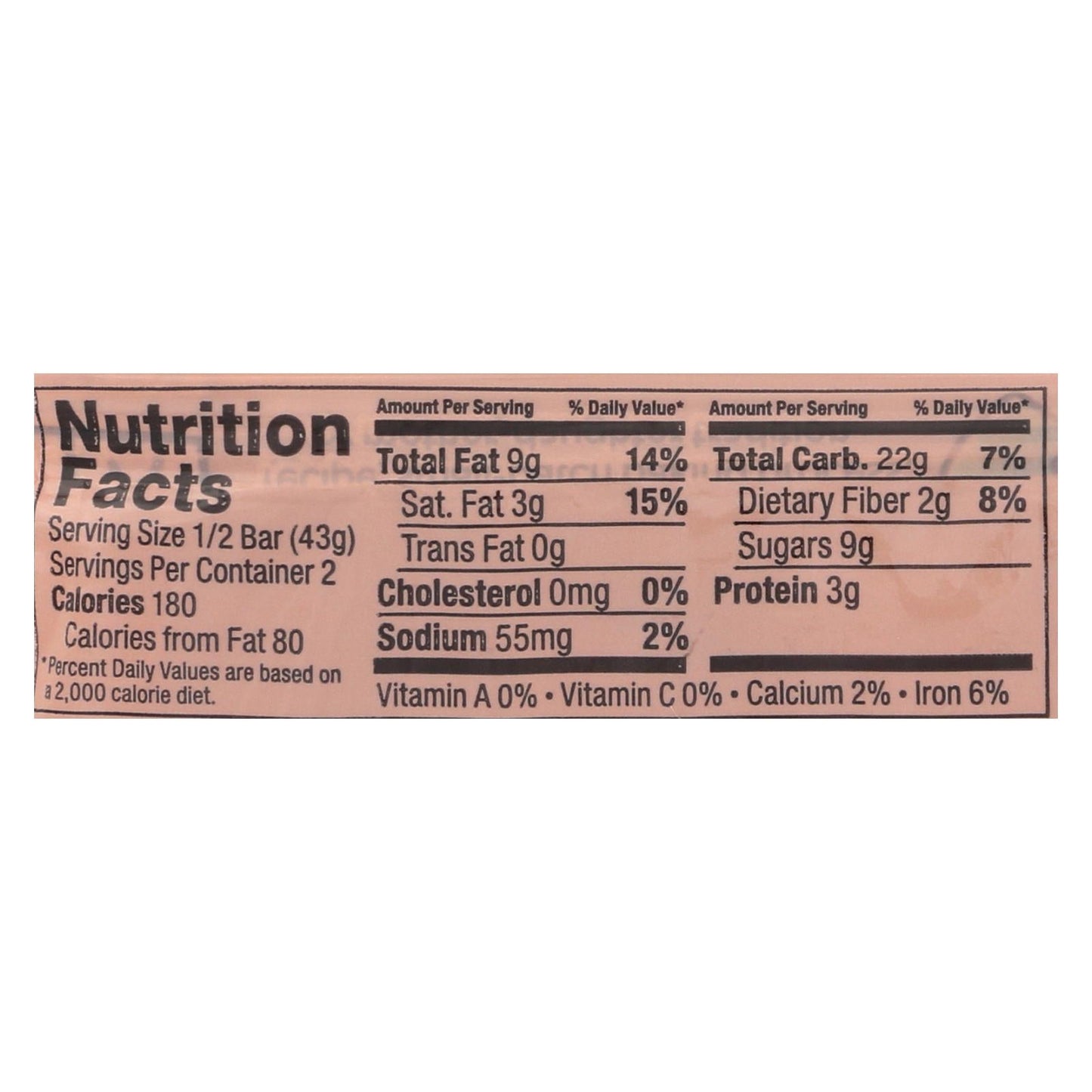 Bobo's All Natural Gluten Free Chocolate Almond Oat Bars, 3 oz, Case of 12