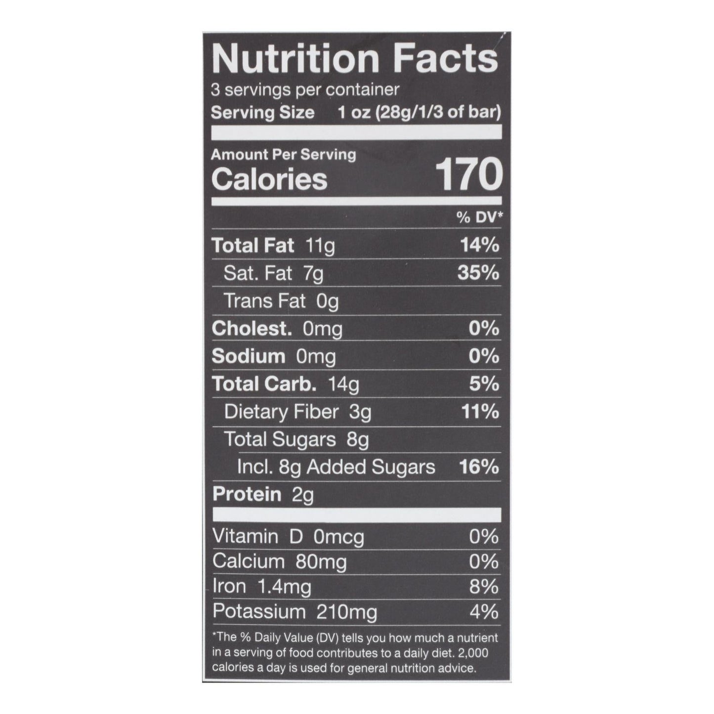 Endangered Species 72% Dark Chocolate Bars with Cacao Nibs - 3 Oz Bars (Pack of 12)