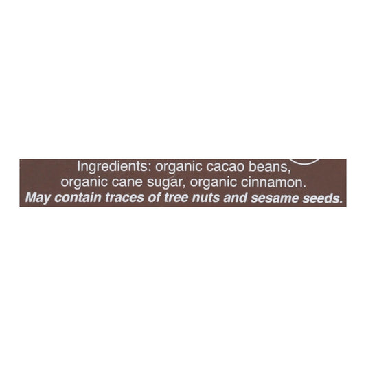 Taza Mexicano Organic Discs: 50% Dark Chocolate Infused with Cinnamon (2.7 Oz, Case of 12)
