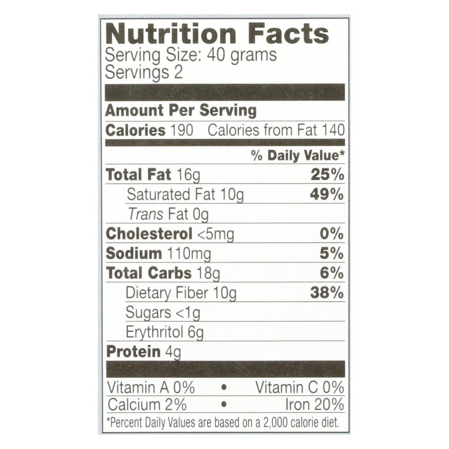 Lily's Sweets Dark Chocolate Bar - 70% Cocoa - Sea Salt - 2.8 Oz