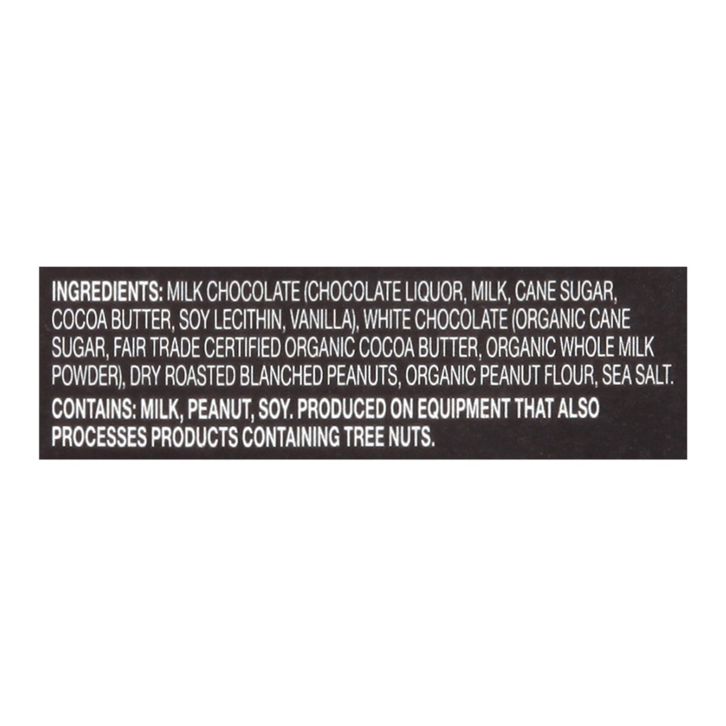 Endangered Species Milk Chocolate Peanut Butter Fudge Caramel 3 oz. Bars (12 Pack)
