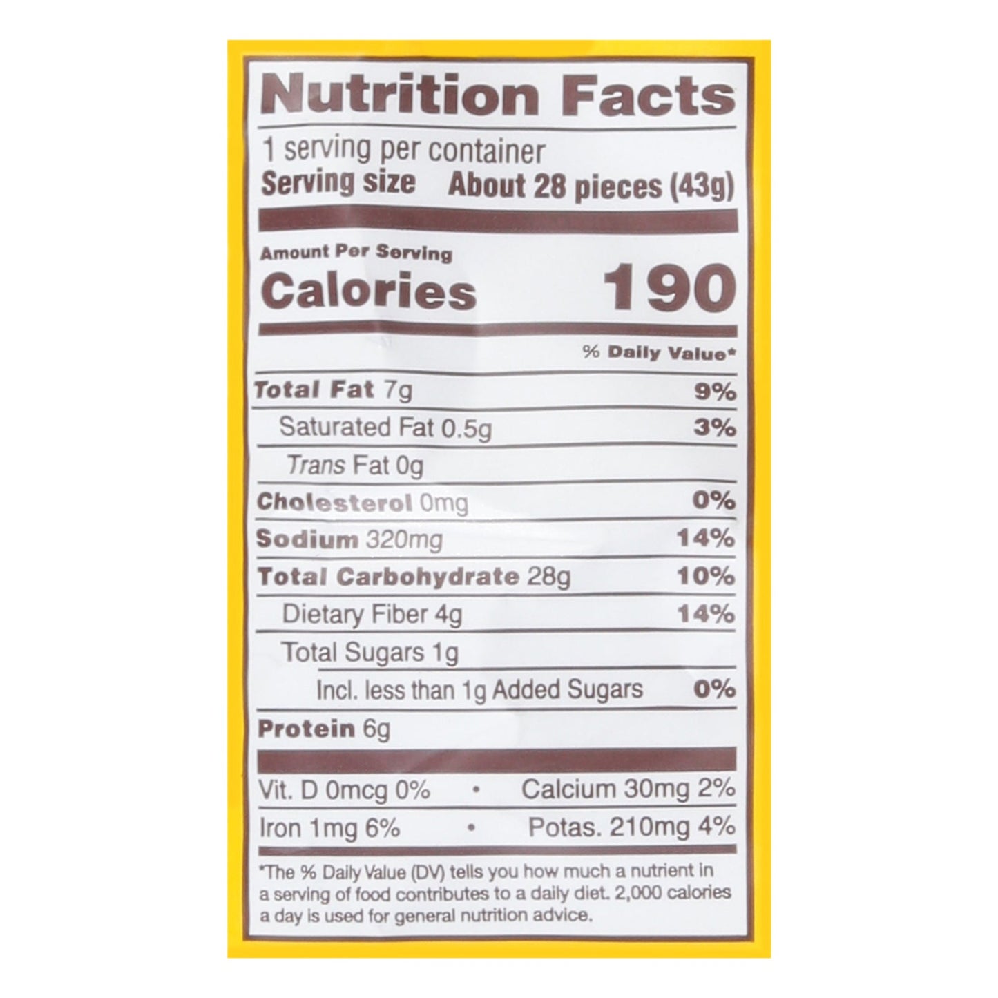 Hippeas Nacho Vibes Chickpea Puffs, 1.5 Ounce Pack (6-Pack)