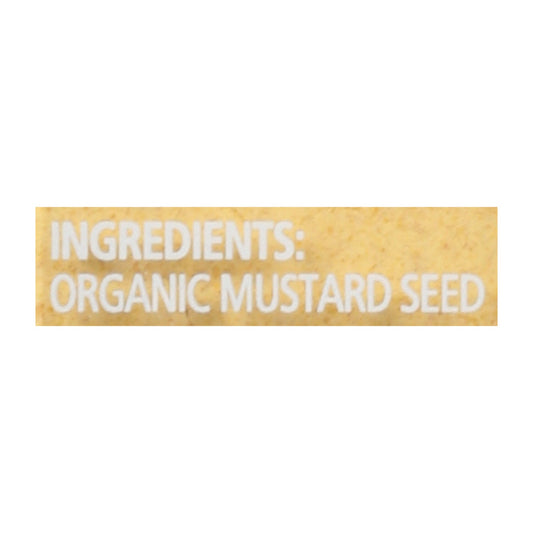 Simply Organic Mustard Seed Ground Organic - 3.07 oz - Pack of 6