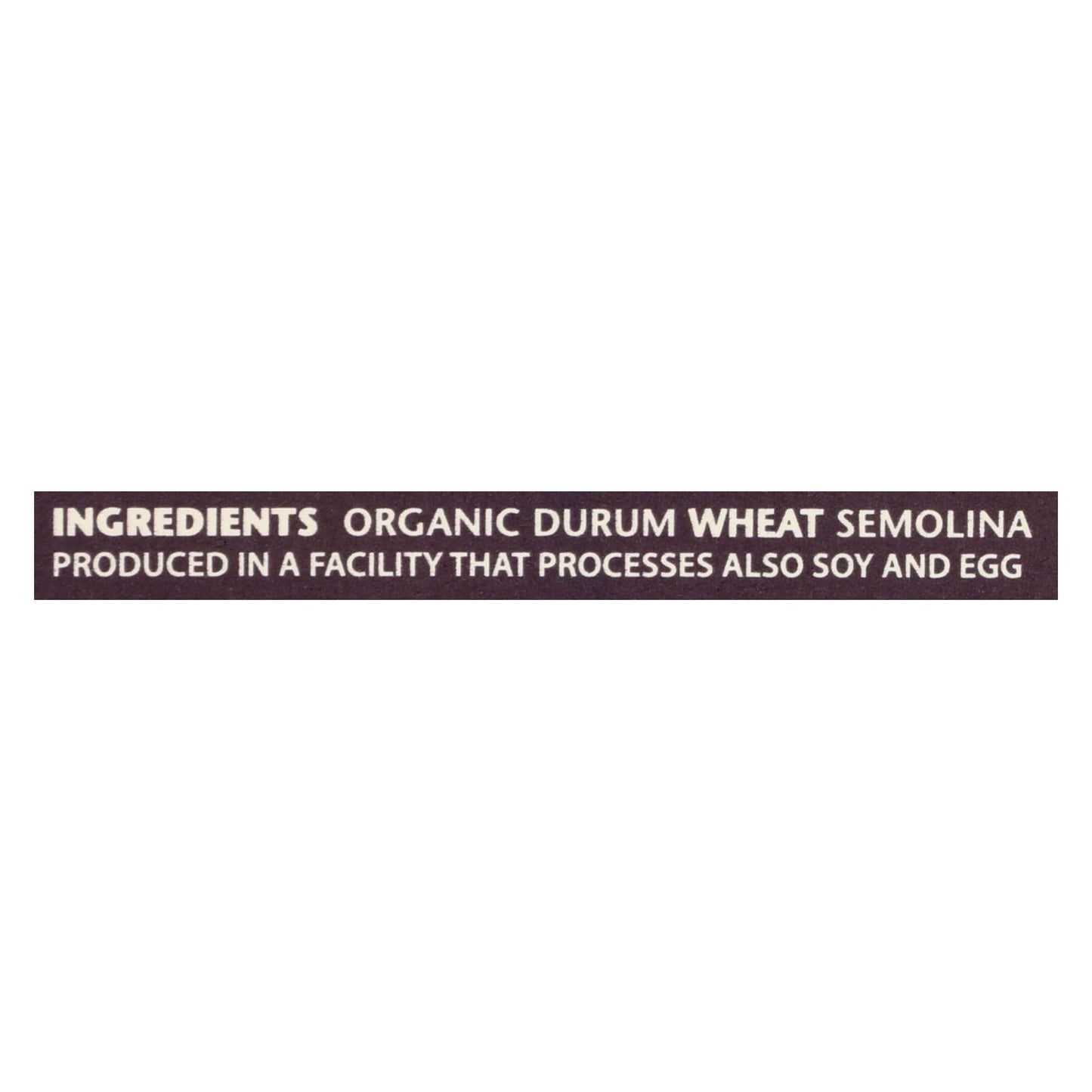 Seggiano Organic Tagliatelle Pasta - 6x13.2 oz (Ribbons)
