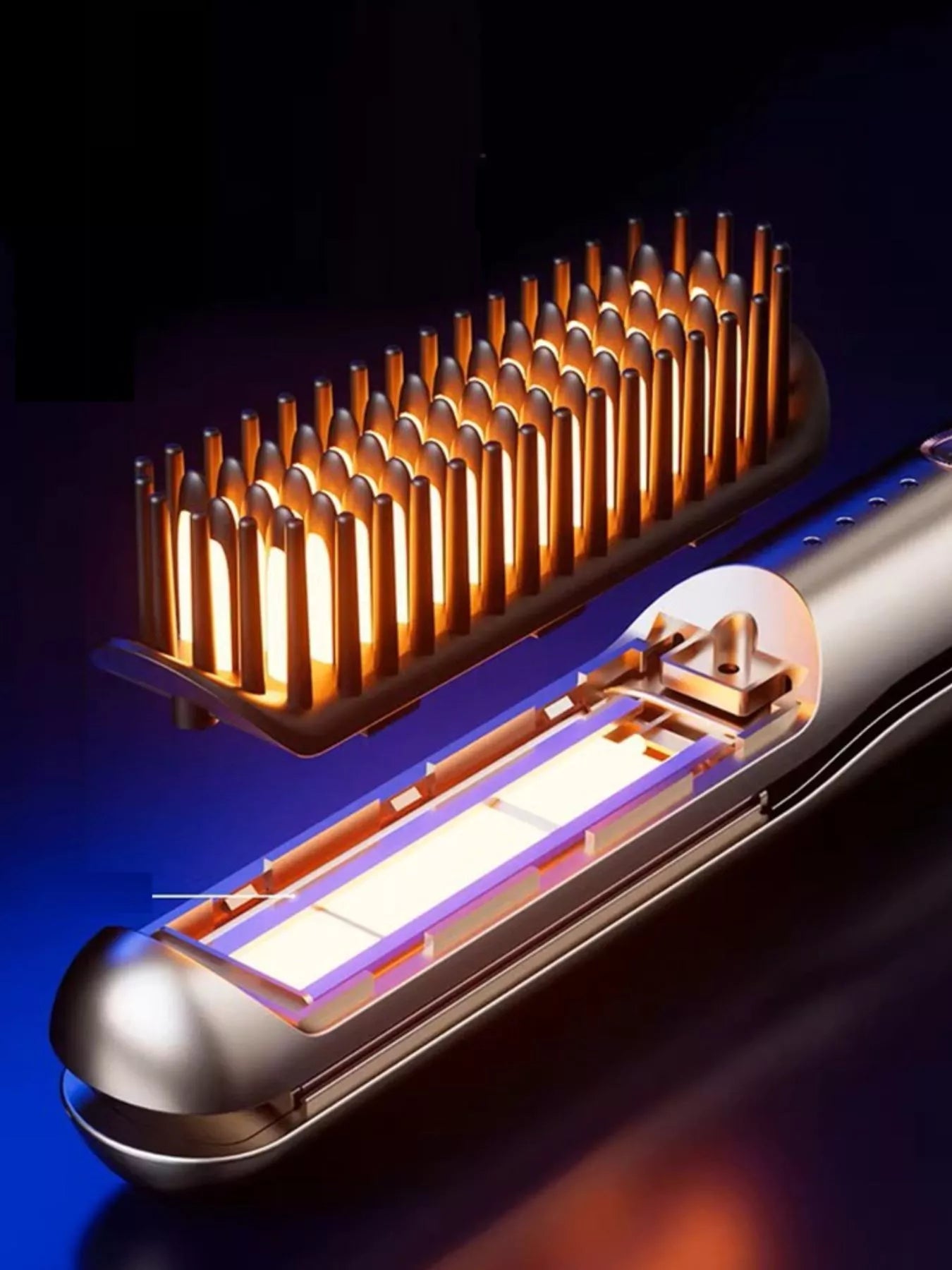 Portable Heated Straightening Comb