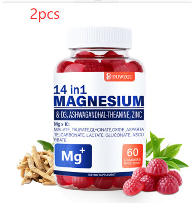 Magnesium-containing Gummy Candies