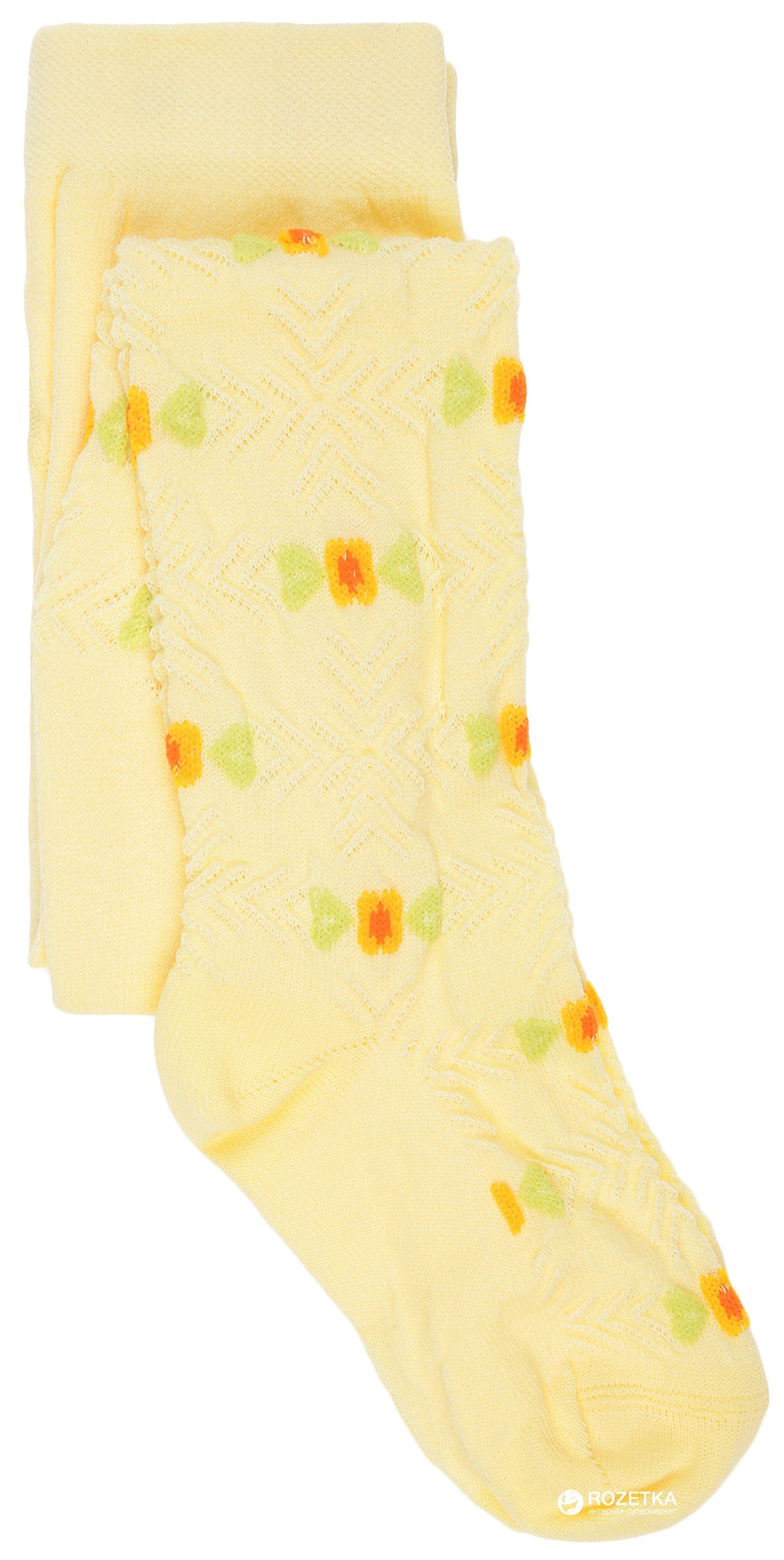 Conte-Kids Bravo #7С-44СП(216) - Cotton Tights For Girls 0/12m.-12/24m.