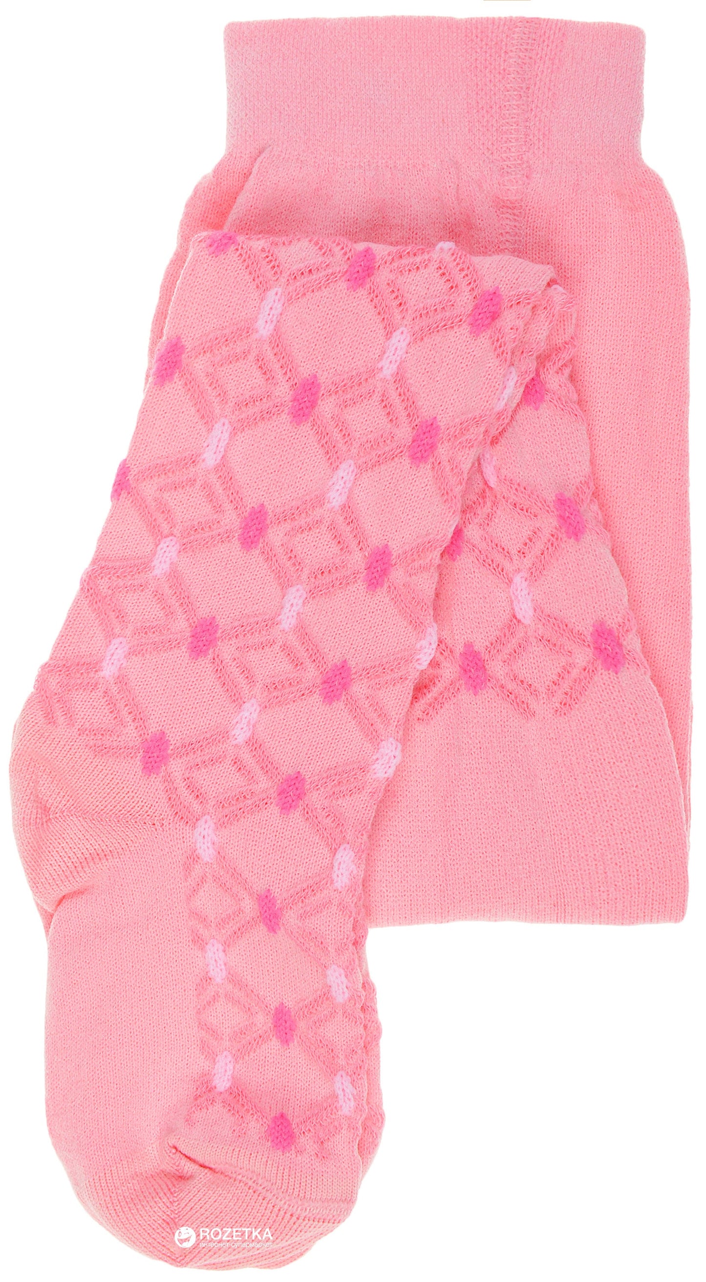 Conte-Kids Bravo #7С-44СП(215) - Cotton Tights For Girls 0/12m.-12/24m.