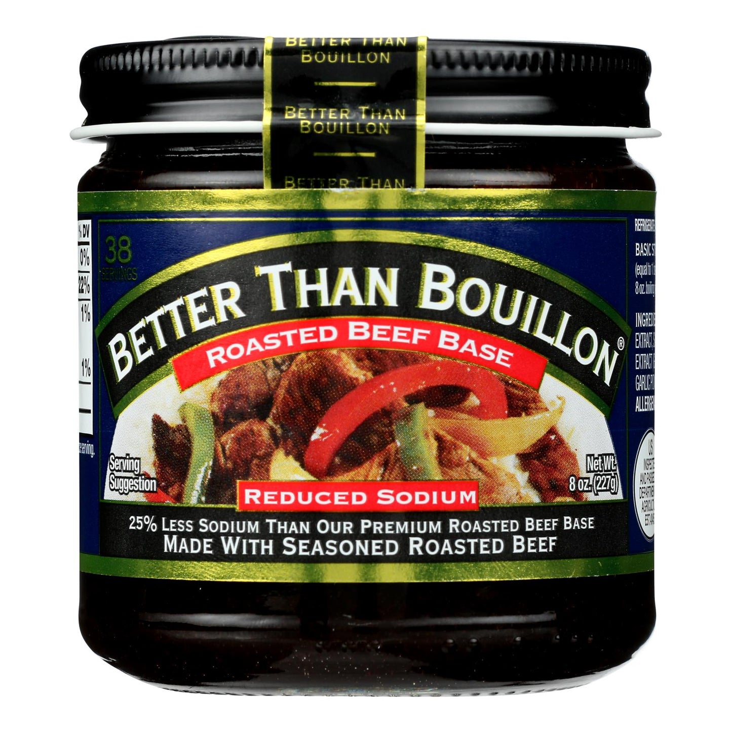Better Than Bouillon Beef Base - 8 Oz (Pack of 6) - Rich Concentrated Flavor