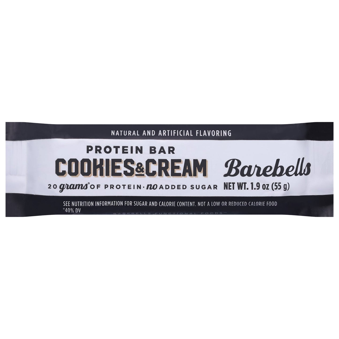 Barebells Protein Bar Cookies & Cream - 12 Pack of 1.94 Oz Bars