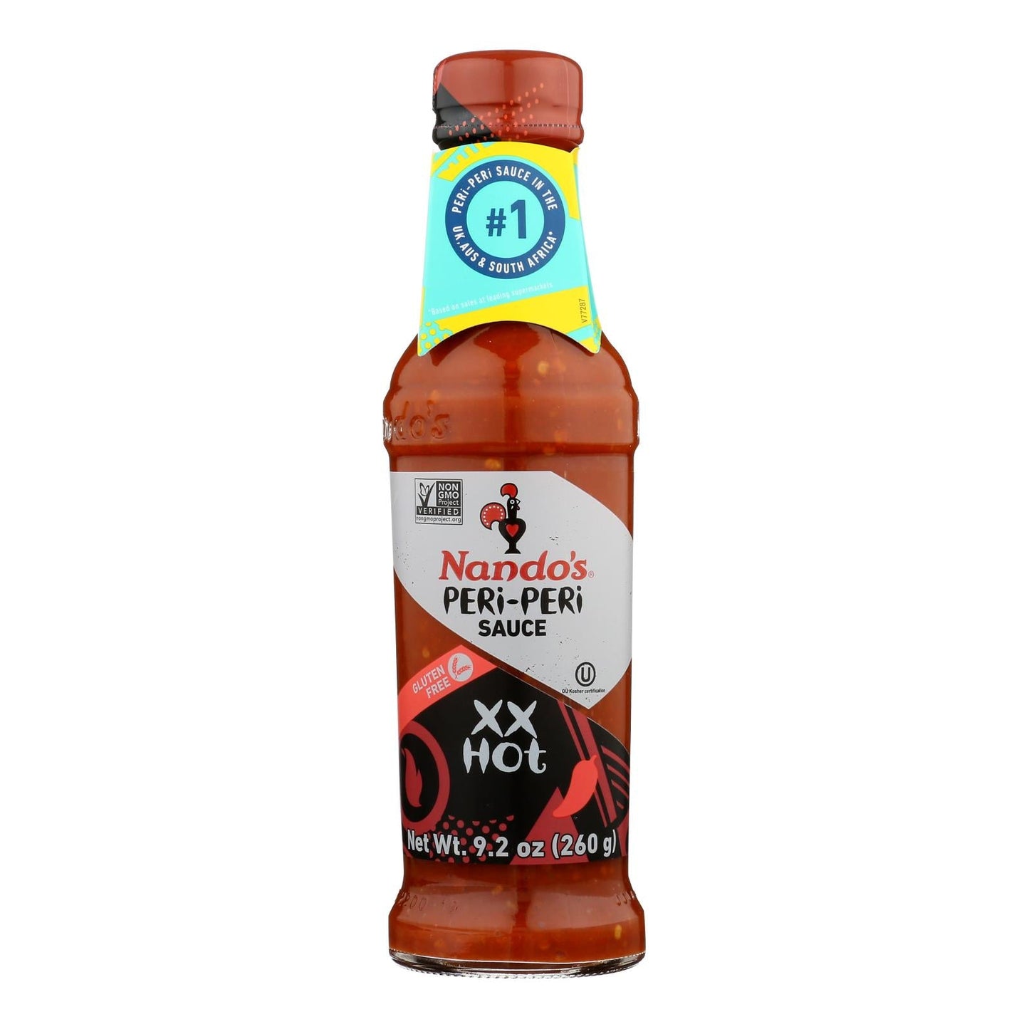 Nando's Extra Extra Hot Peri-Peri Sauce - 6 x 9 oz - Case Pack