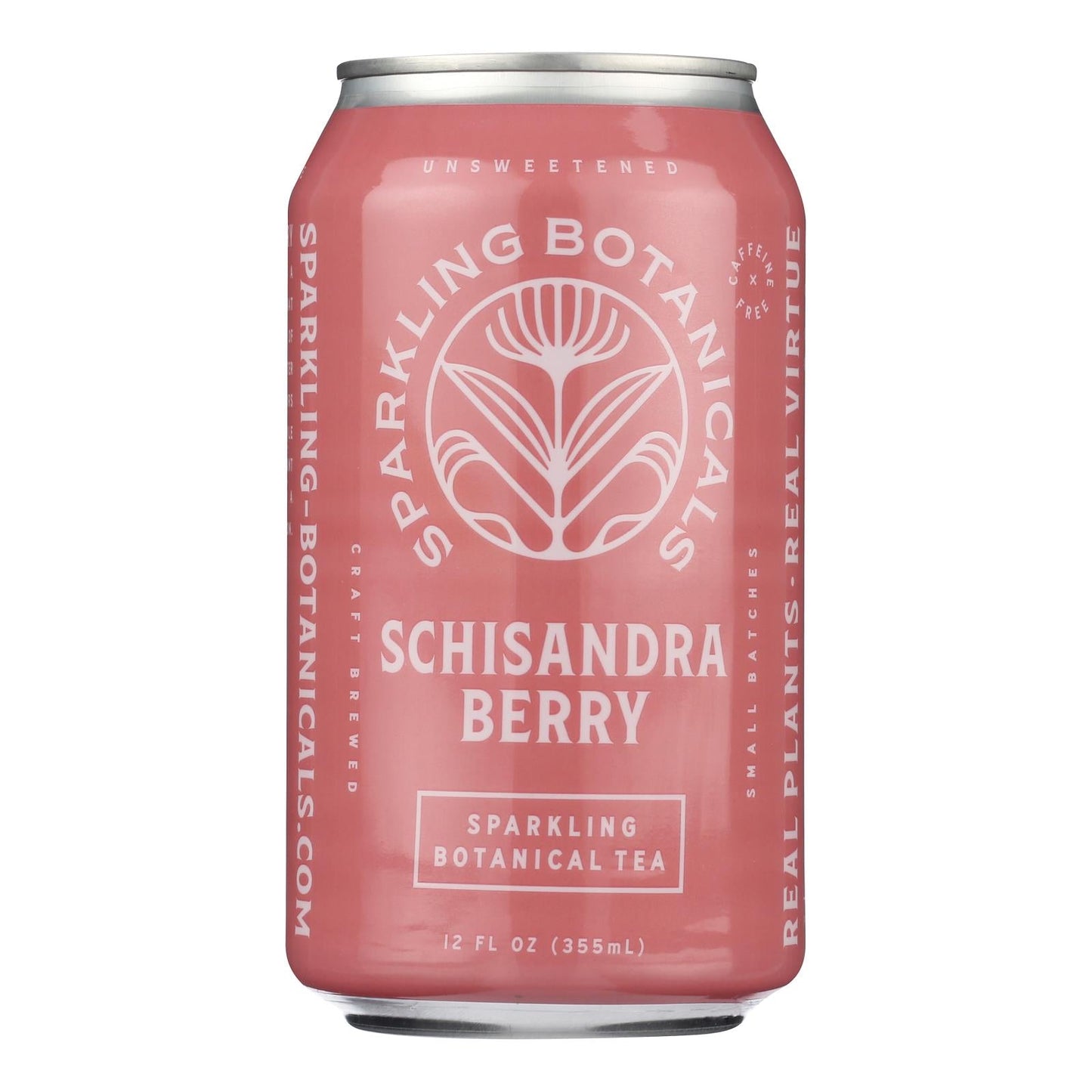 Sparkling Botanicals by Rishi Sparkling Tea Schisandra Berry, 12 fl oz (Pack of 12)