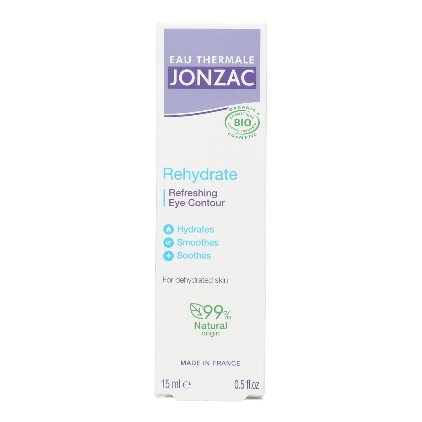 Eau Thermale Jonzac REACTIV Anti-Aging Eye Contour Cream - Pack of 6-.50 fl oz