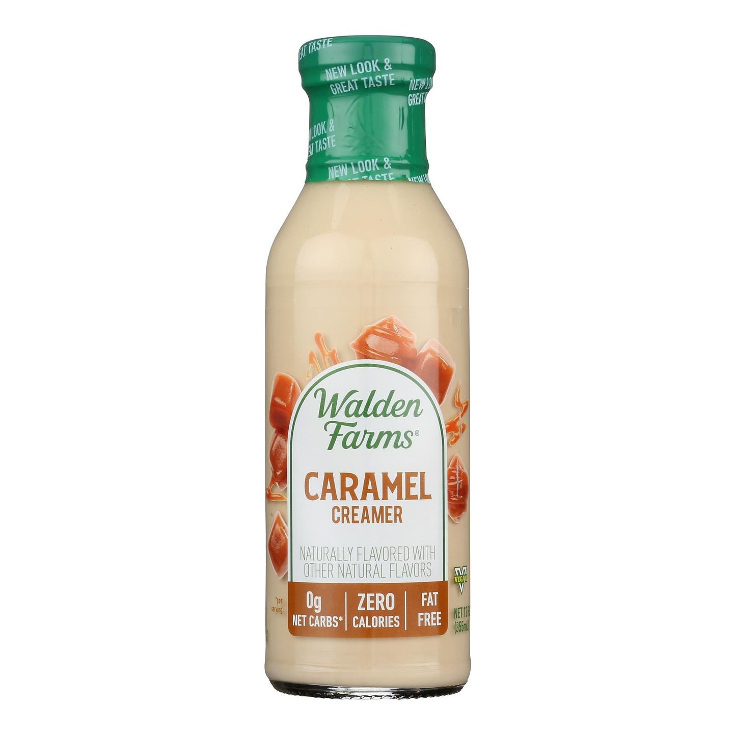 Walden Farms Naturally Flavored Coffee Creamer - Pack of 6 - 12 fl oz - Sugar-Free & Calorie-Free