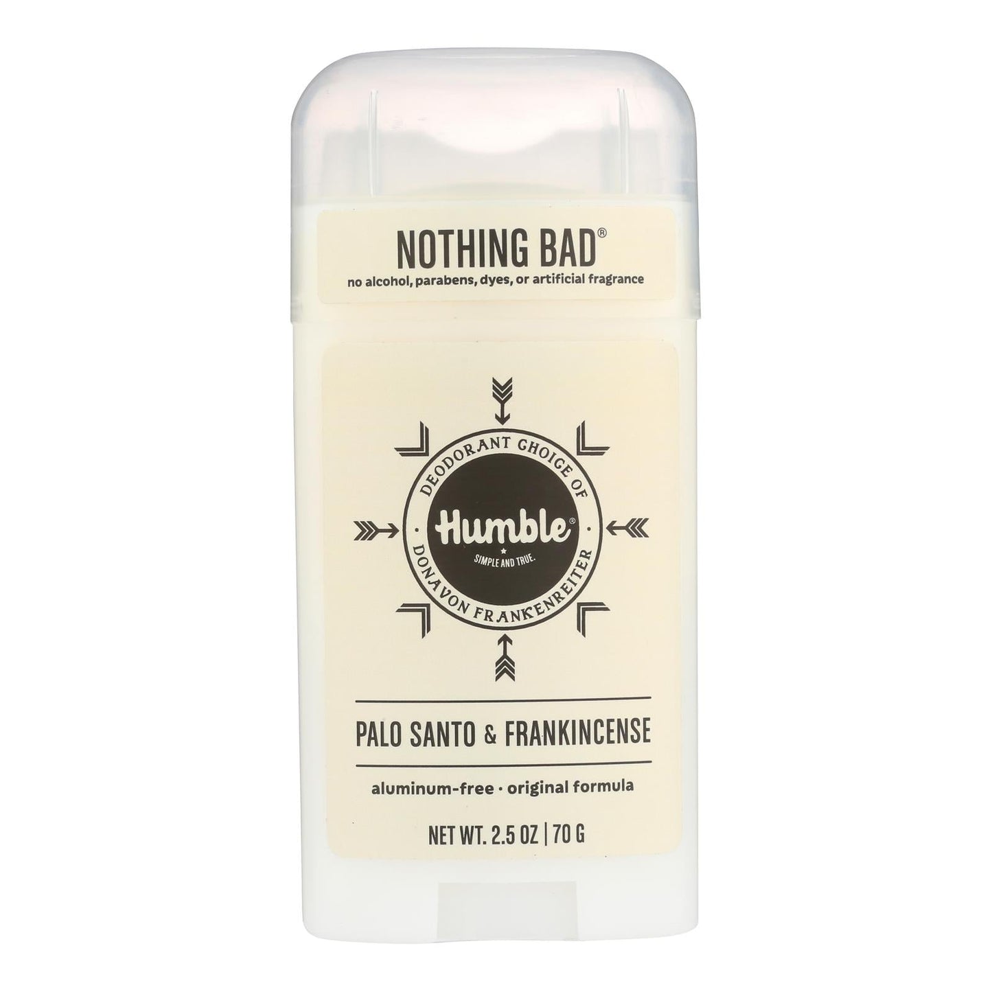 Humble Brands Palo Santo Frankincense Deodorant - 2.5 Oz
