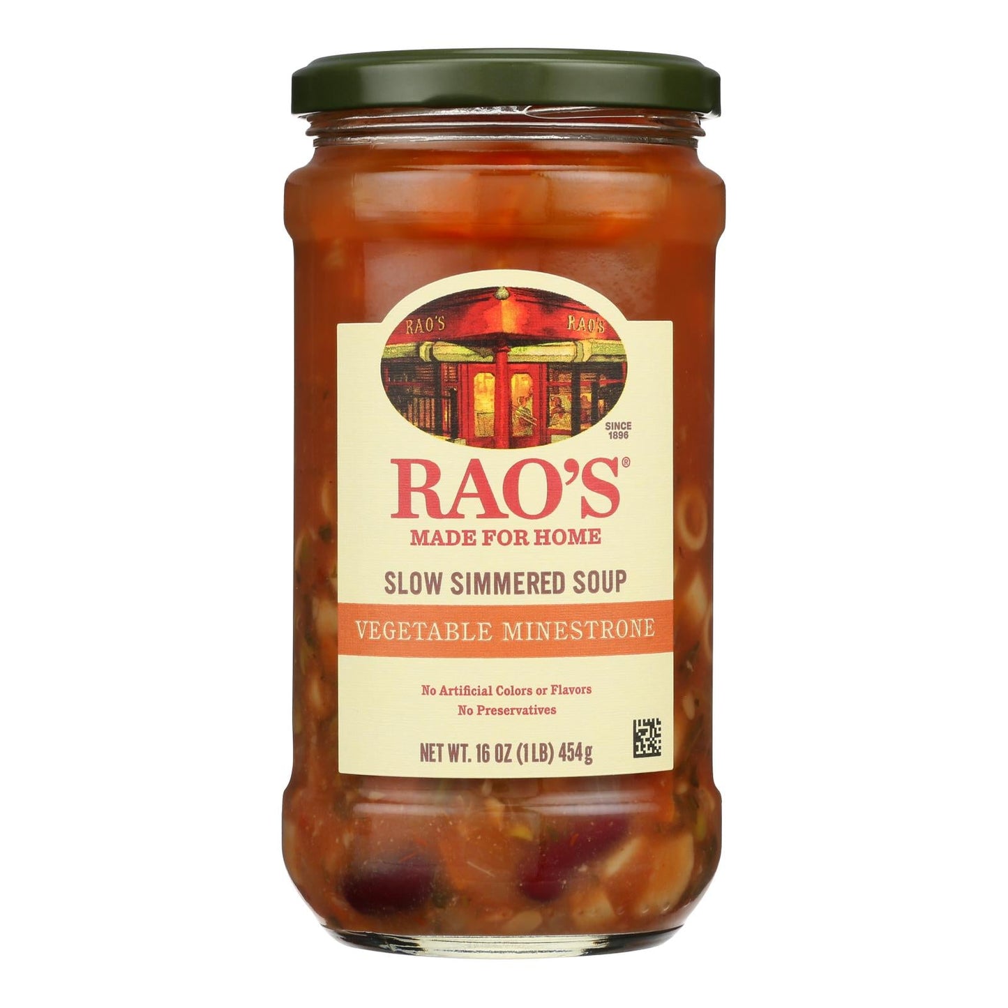 Rao's Minestrone Soup, 16 oz., Case of 6 — Authentic Italian Vegetable Soup
