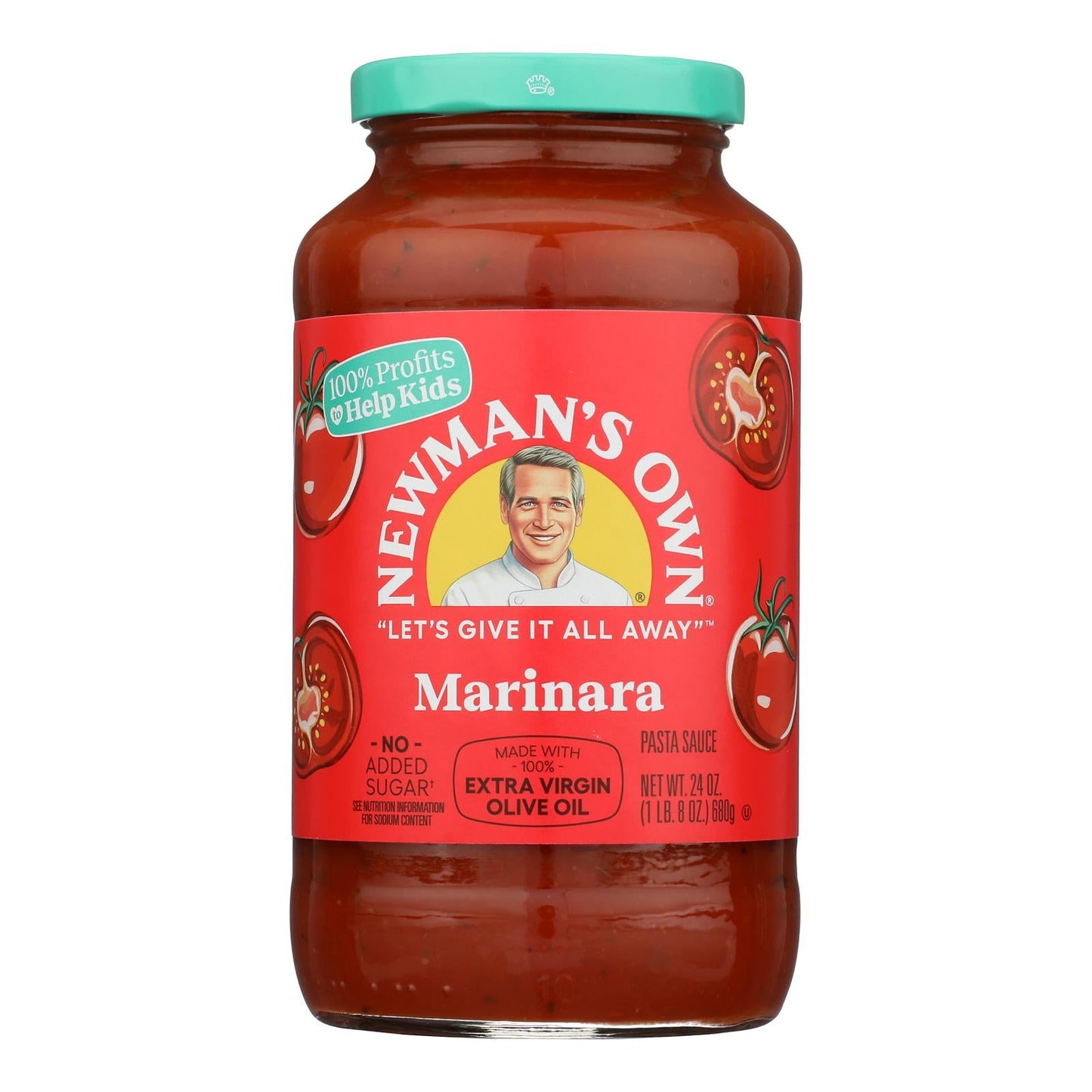 Newman's Own Marinara Pasta Sauce - 24 oz - 8 Pack Case