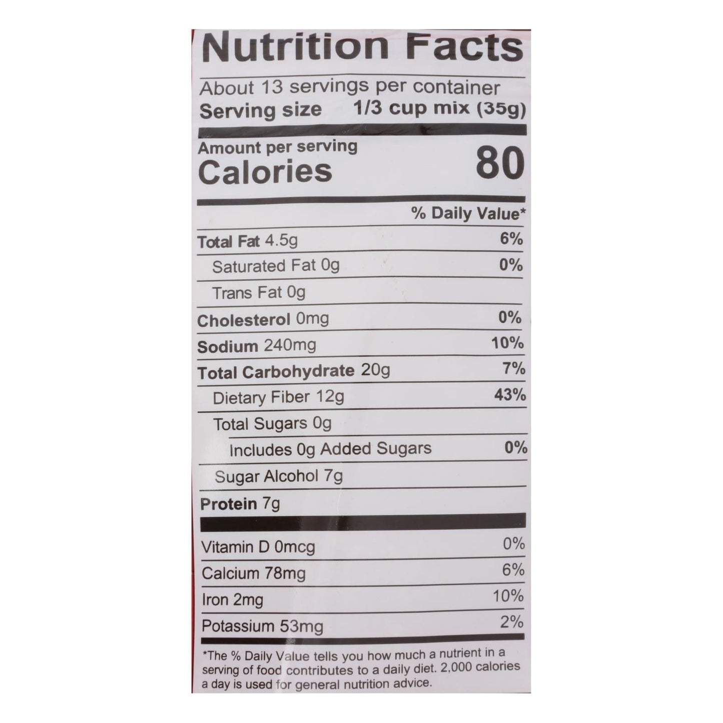 Lakanto Sugar-Free Keto-Friendly Pancake Mix - 8 lb. Case