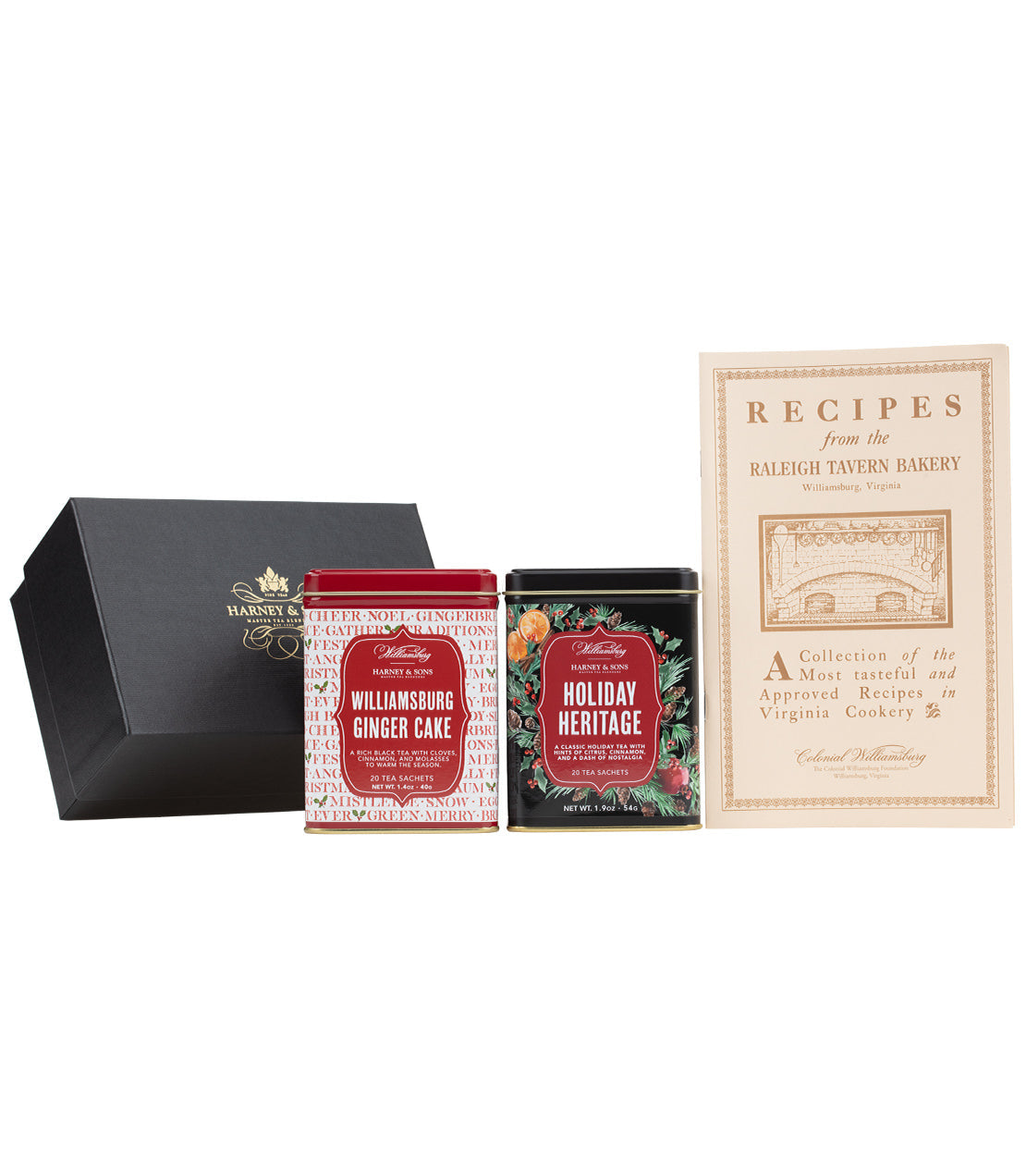 Williamsburg Ginger Cake, Tin of 20 Sachets